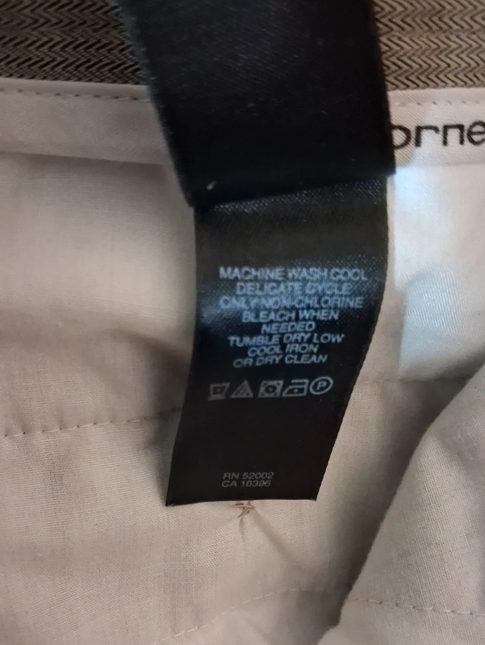Claiborne Men's Pleated Chinos in Khaki